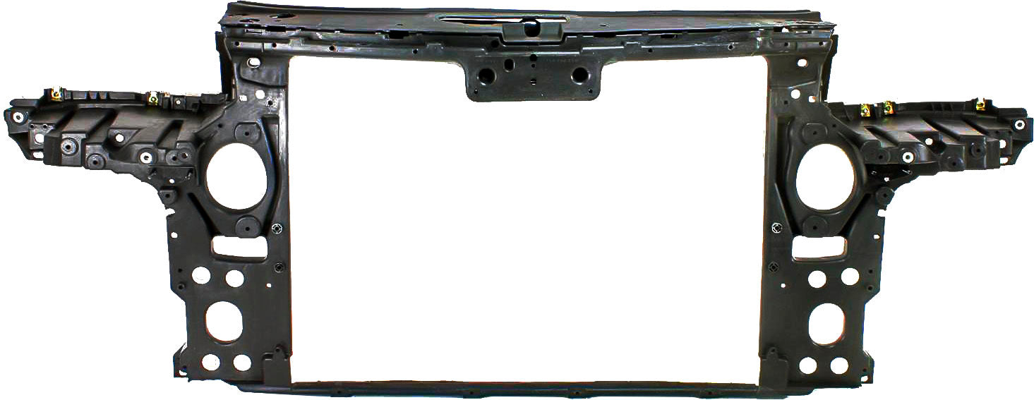 TOUAREG 04-10 RADIATOR SUPPORT, Assembly, Black, Plastic