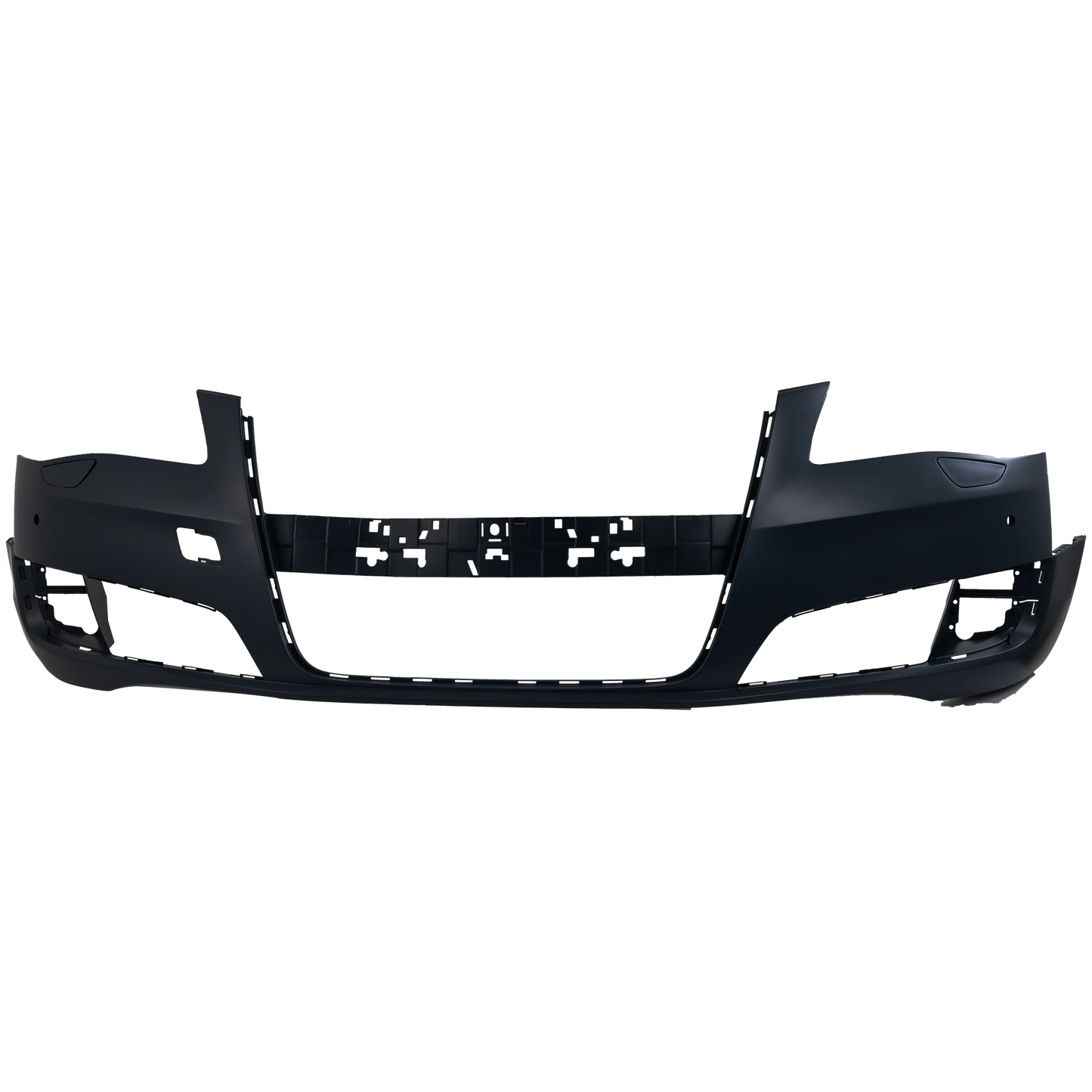 A8 QUATTRO 11-14 FRONT BUMPER COVER, Primed, w/ Parking Aid Sensor Holes