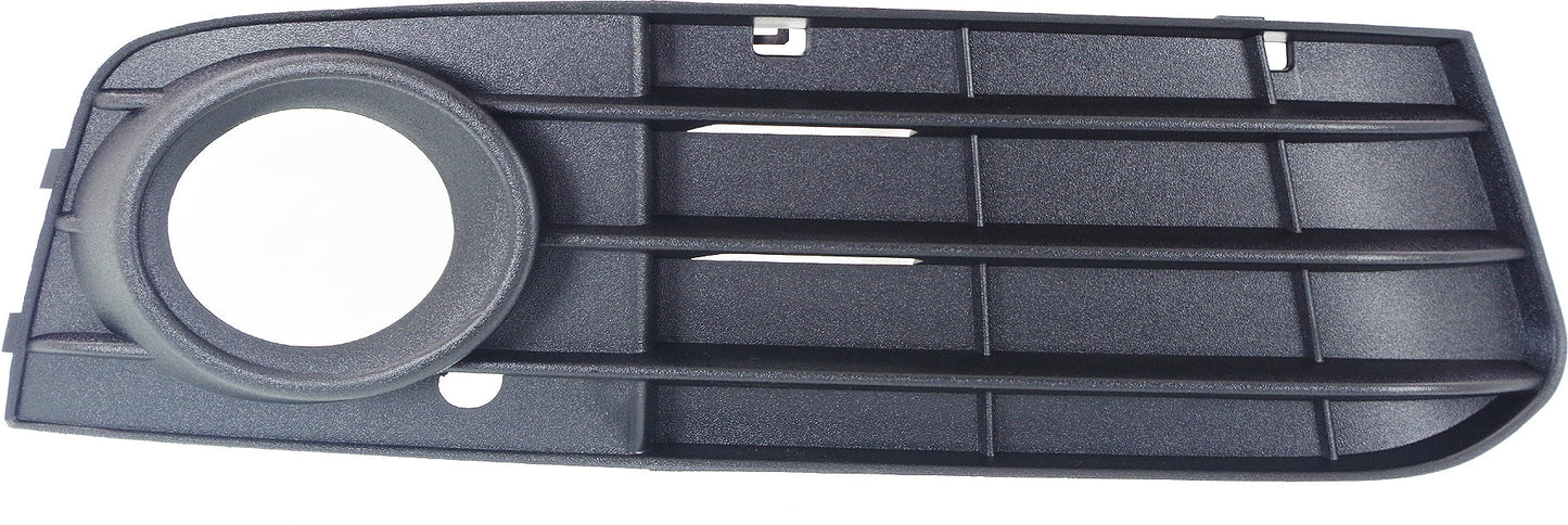 A4 09-12 FRONT FOG LAMP MOLDING RH, Paint to Match, w/o S-Line Pkg and ACC, Exc. Cabrio Models