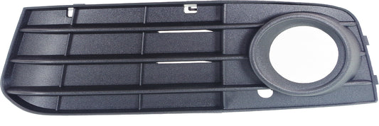 A4 09-12 FRONT FOG LAMP MOLDING LH, Paint to Match, w/o S-Line Pkg and ACC, Exc. Cabrio Models