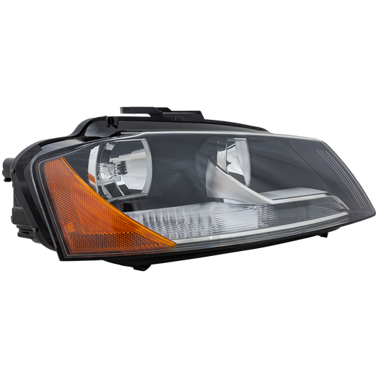 A3 09-13 HEAD LAMP RH, Assembly, Halogen
