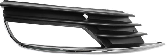 A3 15-16 FRONT FOG LAMP MOLDING LH, Textured Black, Convertible/Sedan