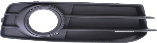A3 09-13 FRONT FOG LAMP MOLDING RH, Black, w/ Black Trim, w/ Sport Pkg
