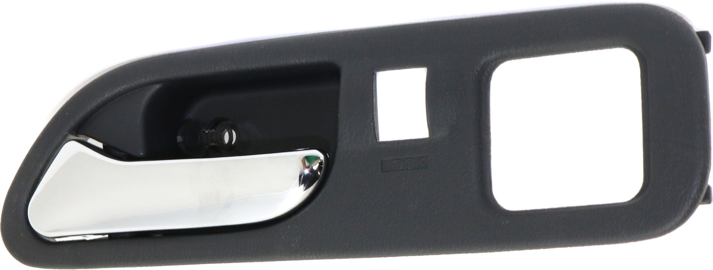 TL 99-03/MDX 01-06 INTERIOR FRONT DOOR HANDLE Left, Chr Lever + Gray Housing,Plas, (MDX-w/ Touring Pkg)