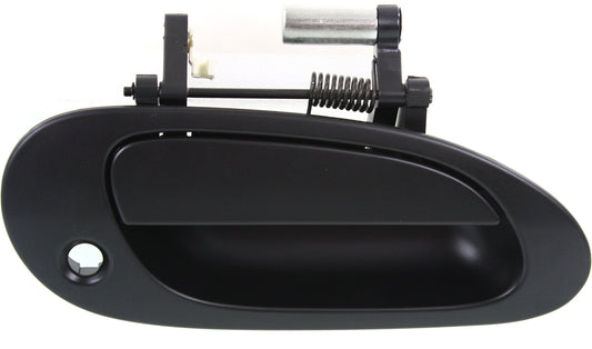 RSX 02-06 FRONT EXTERIOR DOOR HANDLE RH, Primed Black, w/ Keyhole, Plastic