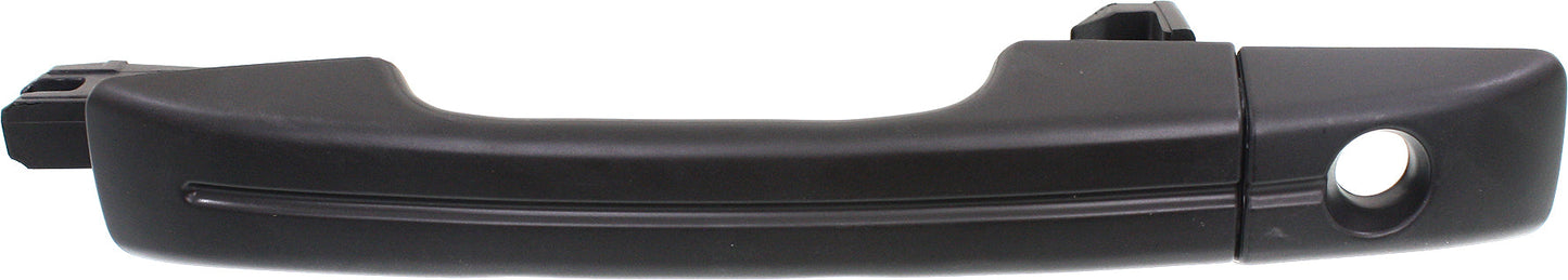 TL 04-08 FRONT EXTERIOR DOOR HANDLE LH, Primed Black, w/ Keyhole, Plastic