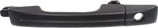 TL 04-08 FRONT EXTERIOR DOOR HANDLE LH, Primed Black, w/ Keyhole, Plastic