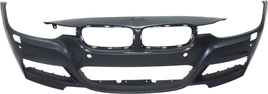 3-SERIES 13-19 FRONT BUMPER COVER, Prmd, w/ M Sport Line, w/ HLW/PDC Snsr Holes/IPAS/Cam, (13-18, Sdn)/Wgn - CAPA