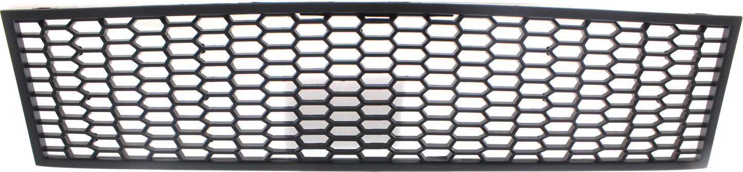 5-SERIES 11-16 FRONT BUMPER GRILLE, Center, Textured Black, w/ M Pkg, w/o Active Cruise Control, Sedan