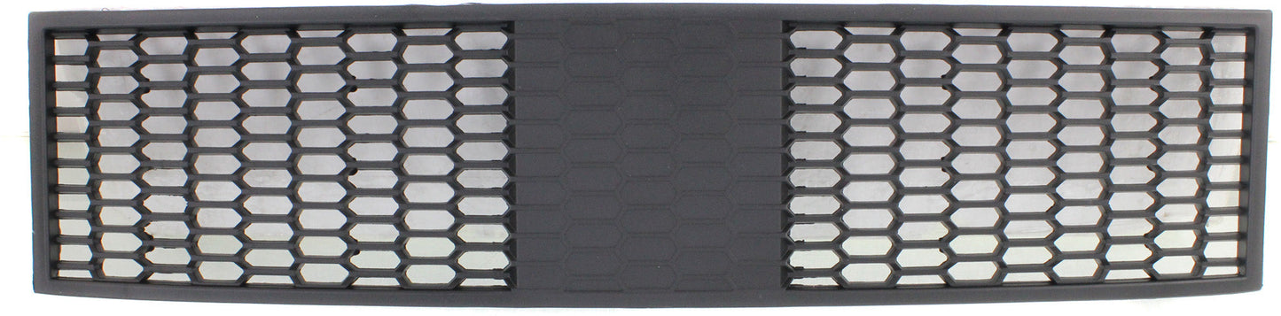 5-SERIES 11-16 FRONT BUMPER GRILLE, Center, Textured Black, w/ M Pkg, w/ Active Cruise Control, Sedan