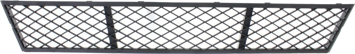 5-SERIES 11-13 FRONT BUMPER GRILLE, Center, Textured Black, w/o M Pkg, w/o Active Cruise Control, Sedan