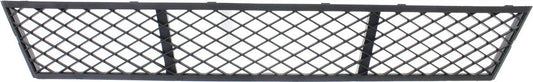 5-SERIES 11-13 FRONT BUMPER GRILLE, Center, Textured Black, w/o M Pkg, w/o Active Cruise Control, Sedan