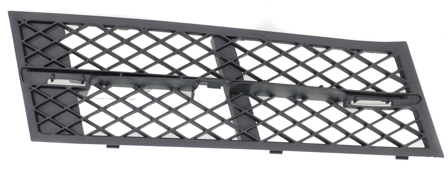5-SERIES 11-13 FRONT BUMPER GRILLE RH, Outer, Textured Black, w/o M Pkg, Sedan