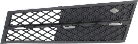 5-SERIES 11-13 FRONT BUMPER GRILLE LH, Outer, Textured Black, w/o M Pkg, Sedan