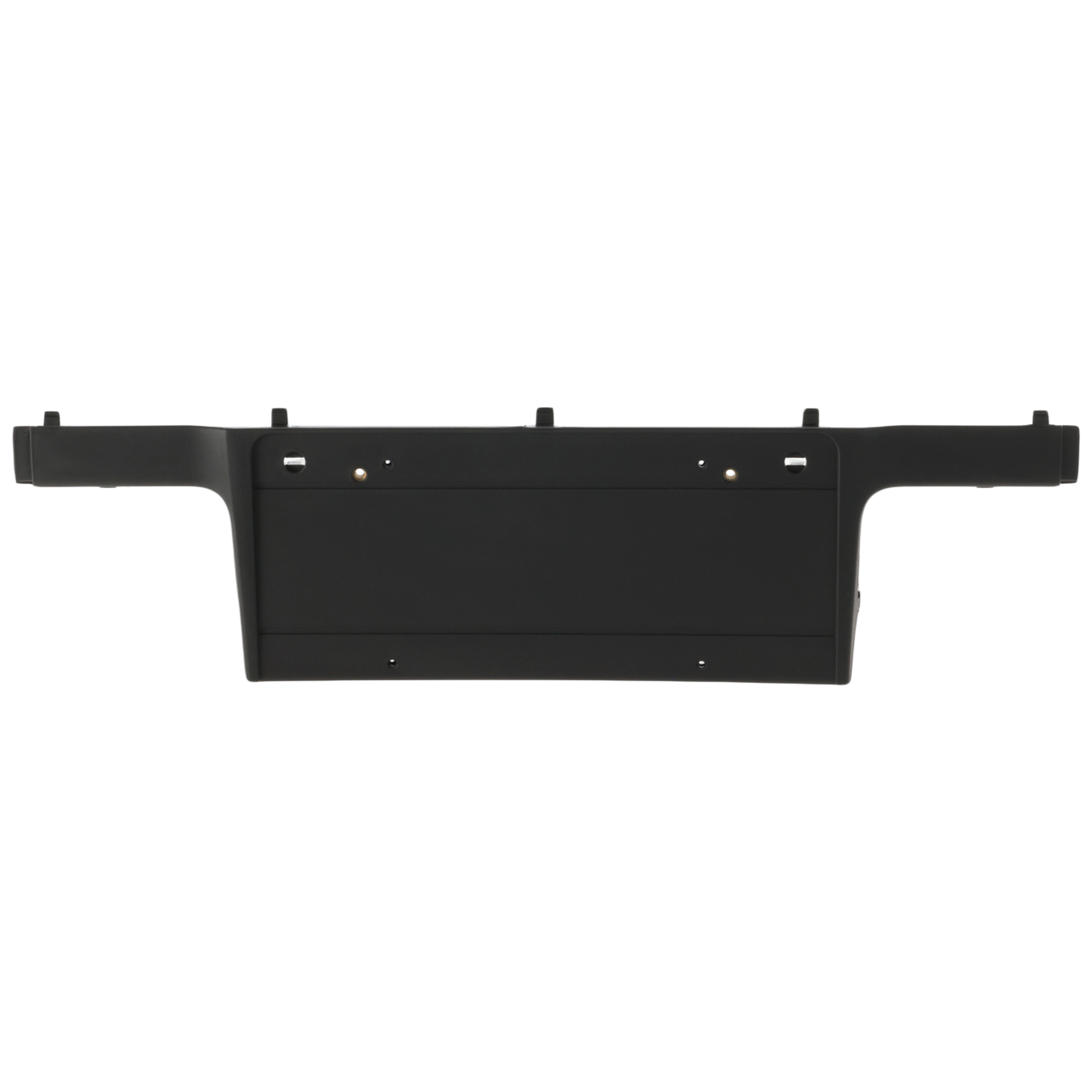 5-SERIES 97-00 FRONT LICENSE PLATE BRACKET, Black, Base Model