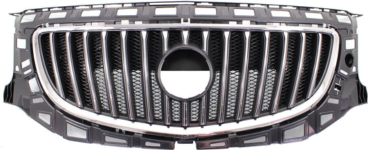 REGAL 11-13 GRILLE, Plastic, Chrome Shell/Painted Black Insert, Base/CXL Models