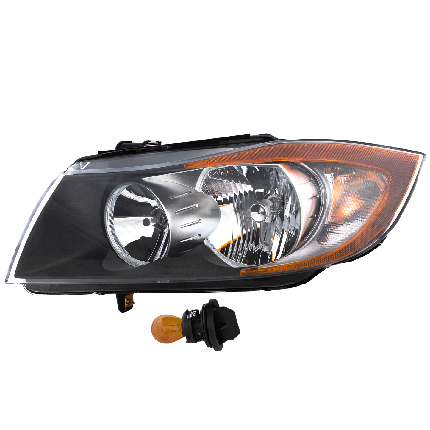 3-SERIES 06-08 HEAD LAMP LH, Assembly, Halogen, Sedan(E90)/Wagon(E91)