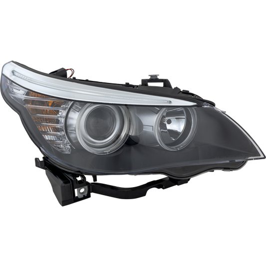 5-SERIES 08-10 HEAD LAMP RH, Assembly, Halogen, Sedan