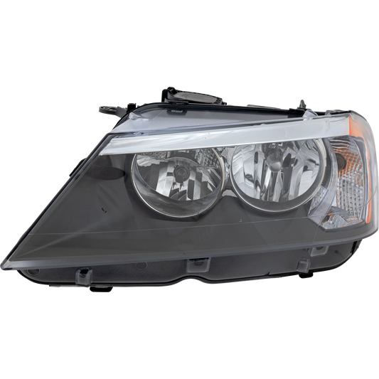 X3 11-14 HEAD LAMP LH, Assembly, Halogen