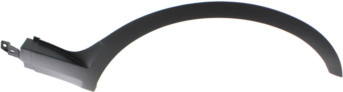 X3 07-10 FRONT WHEEL OPENING MOLDING RH, Textured, w/o Aero Kit