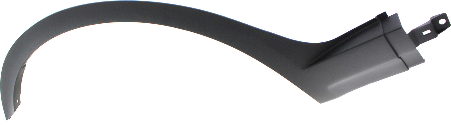 X3 07-10 FRONT WHEEL OPENING MOLDING LH, Textured, w/o Aero Kit
