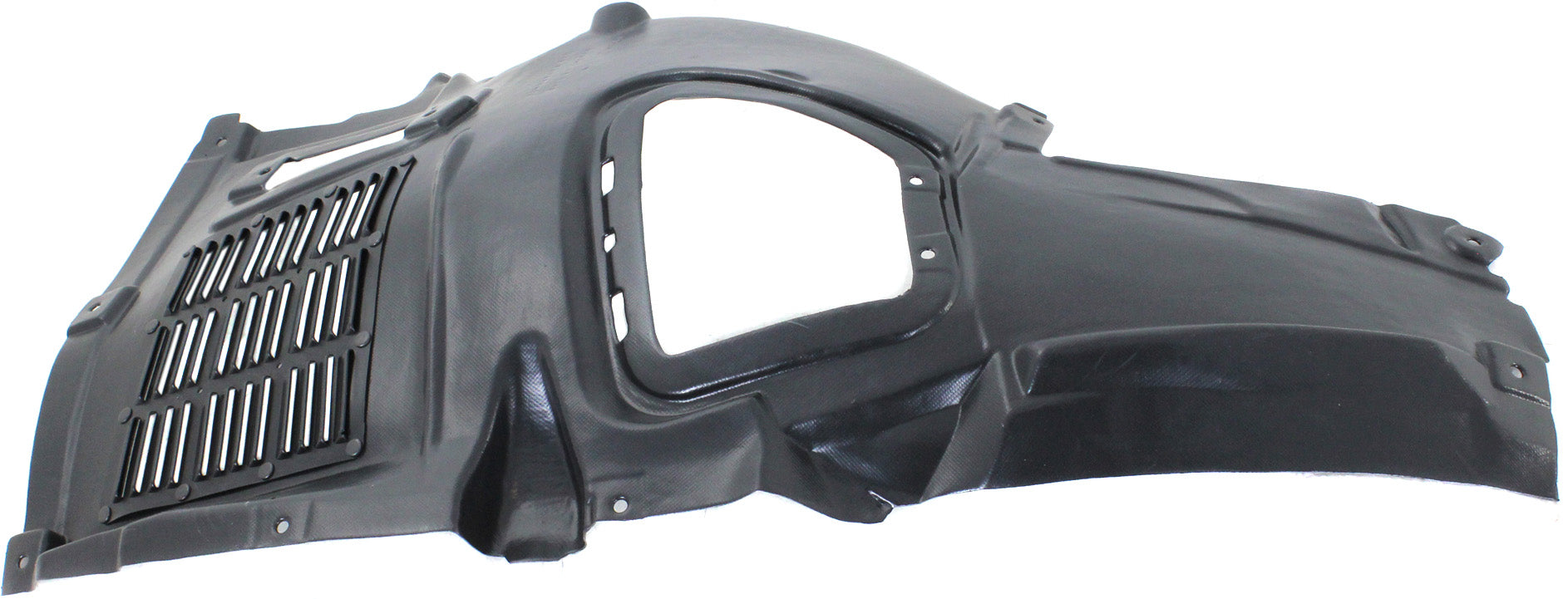 5-SERIES 11-16 FRONT FENDER LINER LH, Front Section, Plastic, Injection Form, Sedan