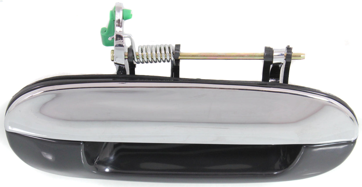TRAILBLAZER/ENVOY 02-09 FRONT EXTERIOR DOOR HANDLE RH, Chrme Lvr+Smth Blk Hsg., w/o Keyhole