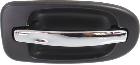 VENTURE 97-05/UPLANDER 05-09 REAR EXTERIOR DOOR HANDLE RH, Sliding, Chrme Lvr+Primed Bzl, w/o Hole