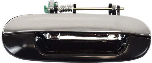 TRAILBLAZER/ENVOY 08-09 REAR EXTERIOR DOOR HANDLE RH, Chrome Trim, 2-row seating