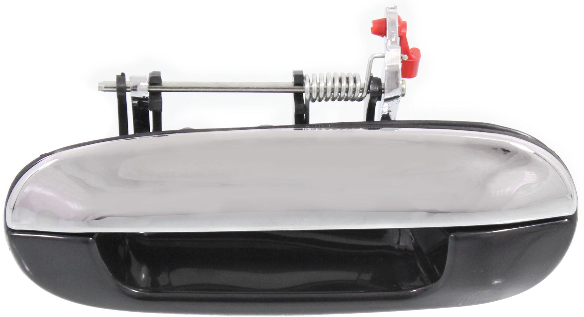 TRAILBLAZER/ENVOY 08-09 REAR EXTERIOR DOOR HANDLE LH, Chrome Trim, 2-row seating