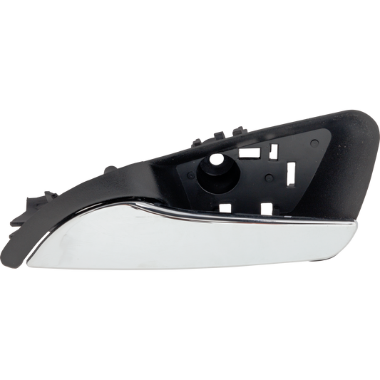 REGAL 11-17 REAR INTERIOR DOOR HANDLE LH, Chrome Lever+Black Housing, Plastic