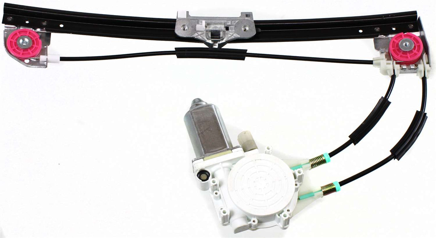 5-SERIES 97-99 REAR WINDOW REGULATOR RH, Power, w/ Motor, To 3-99