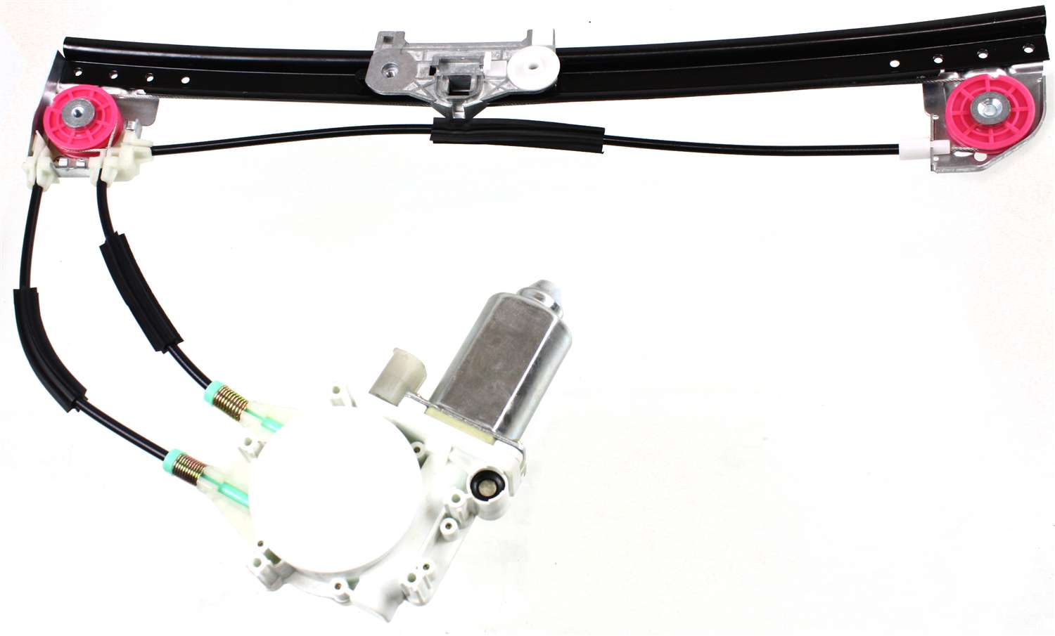 5-SERIES 97-99 REAR WINDOW REGULATOR LH, Power, w/ Motor, To 3-99