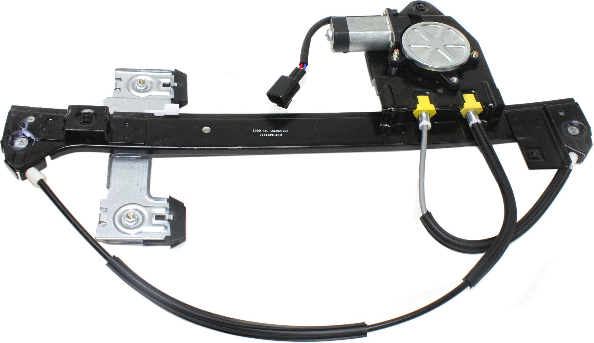 TRAILBLAZER 02-09 REAR WINDOW REGULATOR RH, Power, w/ Motor, 5-Passenger