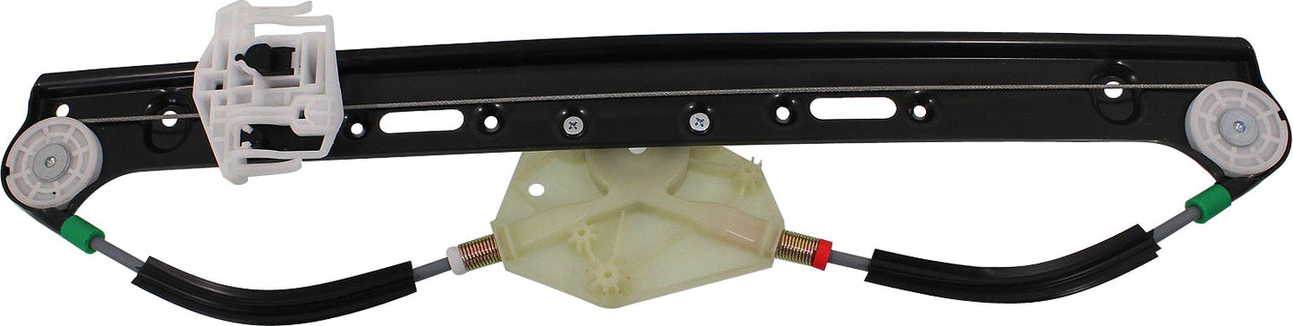 X3 04-10 REAR WINDOW REGULATOR RH, Power, w/o Motor