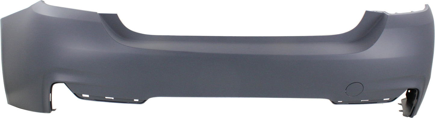 4-SERIES 14-20 REAR BUMPER COVER, Primed, w/ M Sport Pkg, w/o PDC Snsr and Park Assist Sensor Holes, Conv/Cpe