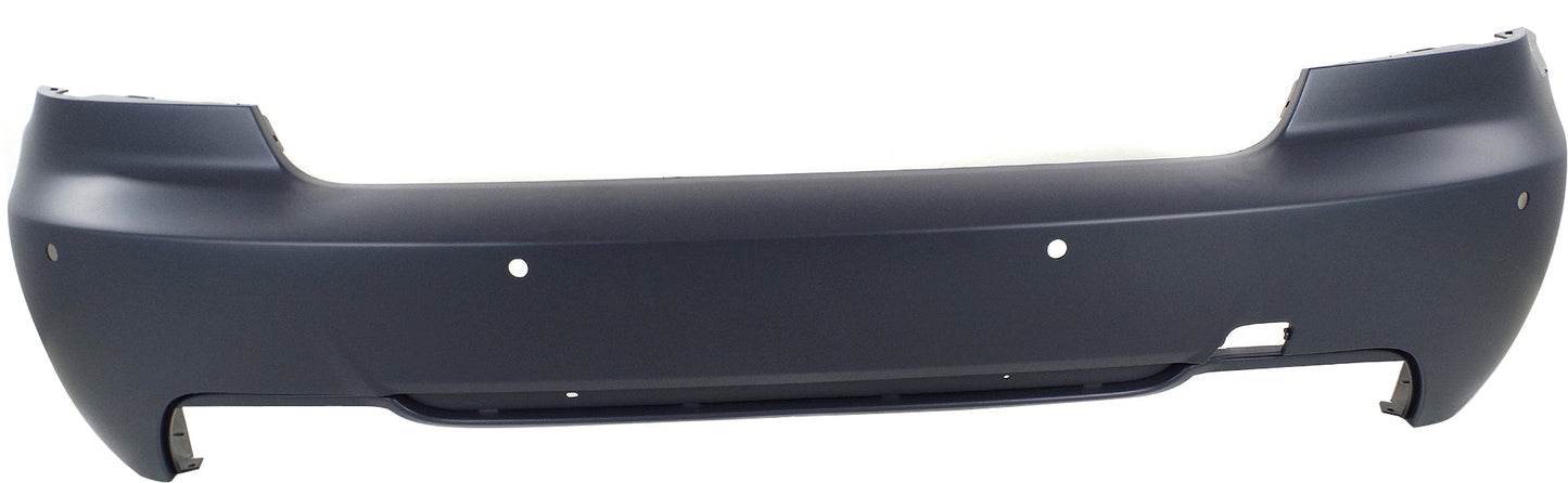 3-SERIES 07-13 REAR BUMPER COVER, Primed, 3.0L Eng., w/ M Package, w/ Park Distance Control Sensor Holes, Convertible/Coupe