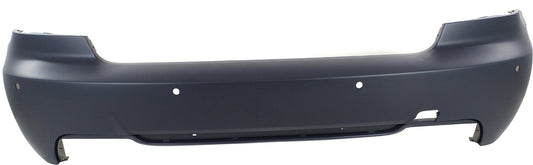 3-SERIES 07-13 REAR BUMPER COVER, Primed, 3.0L Eng., w/ M Package, w/ Park Distance Control Sensor Holes, Convertible/Coupe