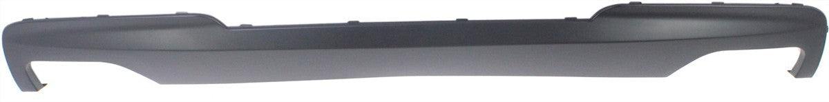 550I 11-16 REAR LOWER VALANCE, Center Cover, Textured, Double Hole, w/ M Package, Sedan