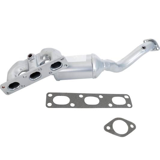 X5 01-06 CATALYTIC CONVERTER, Front, with Exhaust Manifold