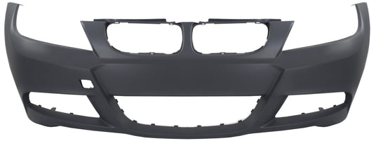 3-SERIES 06-12 FRONT BUMPER COVER, Primed, w/ M Pkg, w/o HLW and PDC Snsr Holes, (Sdn 06-11)/(Wgn 06-12)