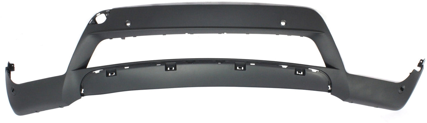 X5 11-13 FRONT BUMPER COVER, Lower, Textured, w/o M Pkg, w/ PDC Snsr Holes, (Exc. M Model)