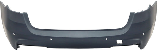 3-SERIES 14-19 REAR BUMPER COVER, Primed, w/ M Sport Package, w/ Park Distance Control Sensor Holes, Wagon