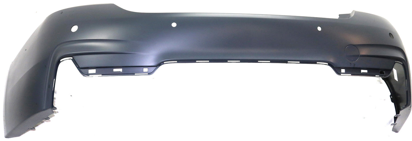 4-SERIES 15-20 REAR BUMPER COVER, Primed, w/ M Sport Pkg, w/ PDC Snsr Holes, w/o Park Assist Snsr Holes, HB