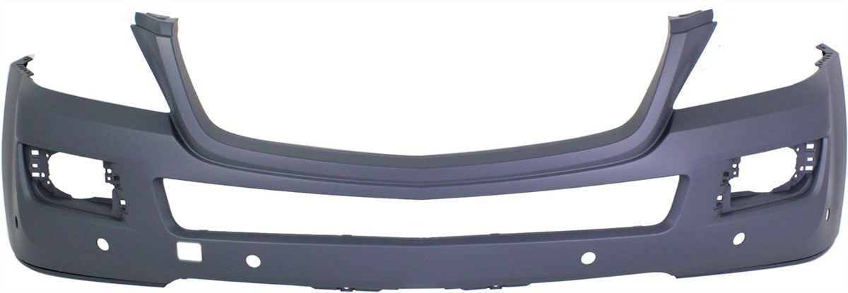 GL-CLASS 07-12 FRONT BUMPER COVER, Prmd, w/ Parktronic Holes, w/o Headlight Washer Holes