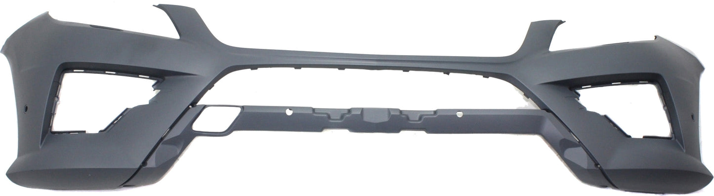 ML350/ML550 12-14 FRONT BUMPER COVER, Prmd, w/ AMG Styling Pkg, w/ HLW and Parktronic Holes