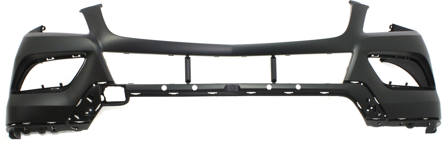 ML250 15-15/ML350 12-15 FRONT BUMPER COVER, Prmd, w/o AMG Styling Pkg, w/o HLW and Parktronic Holes
