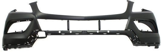 ML250 15-15/ML350 12-15 FRONT BUMPER COVER, Prmd, w/o AMG Styling Pkg, w/o HLW and Parktronic Holes
