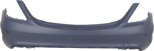 S550/S600 14-17 REAR BUMPER COVER, Primed, w/ AMG Styling Package, Parktronic Holes