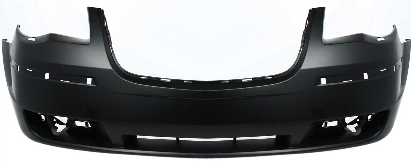 TOWN AND COUNTRY 08-10 FRONT BUMPER COVER, Primed, w/ Molding and Headlight Washer Holes